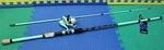 Okuma Fin Chaser Spinning Combo 7' 0" Rod 2-PC Reel Spooled FNX-70-40SF. Fixed Price $38.99.