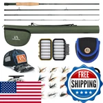 Maximumcatch Maxcatch Extreme Fly Fishing Combo Kit 3/5/6/8 Weight Starter. Fixed Price $137.84.
