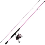 Wakeman Pink Fishing Rod Spinning Reel Combo 78" Fiberglass Pole Eva Handle. Fixed Price $53.99.