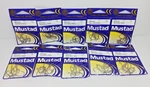 10 Packs Mustad Size #1 Stainless Steel Beak Hook 92553S. Fixed Price $27.99.