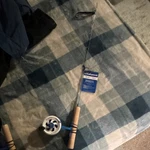 Shakespeare Noodle Ice Fishing Combo Cork Handle Blue Rod & Reel. Fixed Price $52.99.