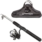 Wakeman Ultra Series Telescopic Spinning Rod And Reel Combo - Black. Fixed Price $35.55.