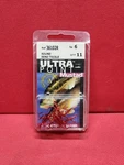 Mustad "ultra Point" 11-PACK Round Bent Red Treble Hooks Size 6/0 New Os #36102R. Fixed Price $14.99.