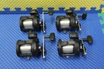 Okuma Magda Line Counter Trolling Reel Pre-spooled W/17LB/385YD Mono 30D 4-PK. Fixed Price $196.99.