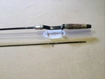 Vtg Zebco 2 Piece Spin Cast Fishing Rod Very Nice Condition Unique Reel Mount.. Fixed Price $32.00.