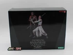 Star Wars Rey & Finn Two Pack The Force Awakens 1/10 Scale Model Kit Kotobukiya. Fixed Price $94.99.