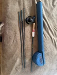 New Redington 590-4 Fly Fishing Combo 5WT 9FT 4PC Crosswater Reel. Fixed Price $295.00.