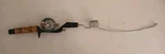 Vintage Shakespeare Maroff 1964 Bait Reel & Spiral Metal Wire Rod Ice Combo. Fixed Price $75.00.