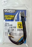 Owner 5134-228 Jobu Big Game Hook With Cutting Point, Size 12/0 2-PACK. Fixed Price $17.99.