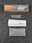 Kershaw Kai 1001 Twocan Jeep Pocket Knife Carabiner Discontinued Rare W/box. Fixed Price $35.95.