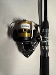 New Shimano Spinning Rod Reel Combo 6' Medium Fast Action FX2500HG Rear Drag. Fixed Price $49.99.