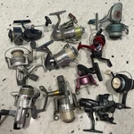Shimano Mitchell Garcia Quantum Shakespeare Zebco Heddon Fishing Reel Lot Of 11. Fixed Price $79.99.