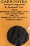 Daiwa Seagate LW50, LW60, 35H, 40H, 50H Sealine 57LC3B, AD57LCB Carbontex Washer. Fixed Price $20.25.