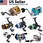 Spinning/baitcasting Reels Fresh Saltwater Fishing Reel, Many Model Baitcaster. Fixed Price $16.64.