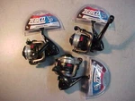 3 Three New Zebco Zse Spinning Fishing Reels All Size 20 For Rod With Line Ice. Fixed Price $29.95.