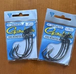 Gamakatsu Extra Wide Gap Worm Hook (5/0) Black 5-PACK (2 Packs). Fixed Price $18.00.