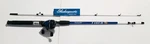 New Shakespeare Tiger TIGRBLUSC66-2MH Spinning Piece Rod & Reel. Fixed Price $49.88.