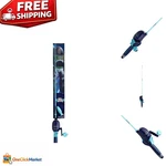 Graphite Youth Fishing Combo By Disney Lightyear Comfort Grip & Easy-cast. Fixed Price $53.99.