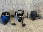 Fishing Reels Lot Of 3 : Shakespear Durango & Tiger , Zebco Spyn Spin Reel.. Fixed Price $16.49.