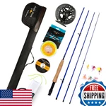 Angler Dream Fishing Rod And Reel Combo 5 Wt Fly For Starter 4. Fixed Price $137.93.
