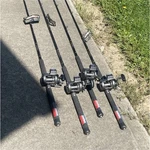 Daiwa Heartland Downrigger Combination+ Accudepth 47LC Line Counter. Fixed Price $500.00.