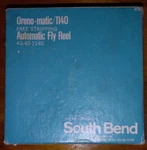 Vintage South Bend Oren-o-matic 1140 Model Red Balanced Auto Fly Fishing Reel. Fixed Price $25.00.