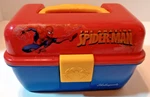 Spiderman Shakespeare Tackle Box Kids Children With Some Accessories. Fixed Price $9.95.