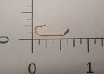 Mustad #10 Fly/jig Tying Hooks Aberdeen Goldplated Ringed Short Shank Bent 32785. Fixed Price $11.99.