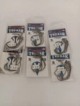 Fish Hooks (6) Packs Eagle Claw Swimbait TK140-4/0. Fixed Price $36.00.