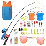 Urban Deco Kids Fishing Pole Kit 2 Pack, Portable Telescopic Rod.... Fixed Price $53.53.