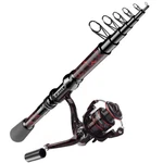 Fishing Rod And Reel Combos - High Carbon Fiber Telescopic Pole 12+1. Fixed Price $152.99.