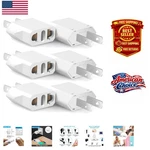 Ultra-light 6 Pack European To American Plug Adapter Type Converter. Fixed Price $10.99.