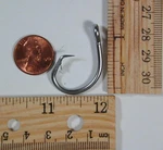 100 39965 Size 10/0 Stainless Circle Hooks Trot Lines Hd Will Catch Most Fish. Fixed Price $41.10.