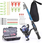 Light Weight Kids Fishing Pole Telescopic Rod And Reel Combos With Full. Fixed Price $32.06.