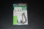 Owner Ssw With Cutting Point All Purpose Bait Hooks 5111-181 Size 8/0 3 Pack. Fixed Price $5.39.
