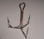 50 Mustad NO.7 Treble Round Hooks Freshwater Ringed Nickelplated Special 35648. Fixed Price $11.99.