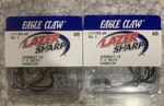 2 Packs Eagle Claw Lazer Sharp Weighted Swimbait Hooks 4/0 1/8 Oz. Fixed Price $10.99.