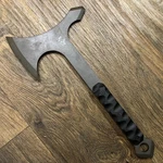 Bulletproof Blades AR500 Steel Black G10 16" Tactical Tomahawk Hand Axe. Fixed Price $310.00.