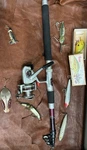 Daiwa 160RL Captain Pack 27 Spinning Reel Combo With Collapsing Rod. Excellent!. Fixed Price $75.00.