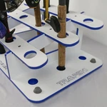 Made Usa Fishing Rod Holder Rack Marine Grade Hdpe 12 Pole Waterproof .... Fixed Price $286.07.