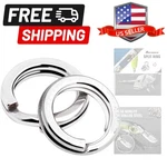 Stainless Steel Split Rings Saltwater High Strength Fishing Line C.... Fixed Price $28.49.