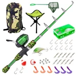 Lanaak Kids Beginner's Fishing Pole And Tackle Box - With All New Camo B.... Fixed Price $61.27.
