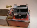 Shakespeare Thumbless Wondereel 1920 Ge Baitcasting Fishing Box. Fixed Price $19.99.