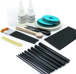 Fishing Rod Repair Kit Complete With EPOXY10PCS Carbon Fiber Sticks. Fixed Price $30.75.