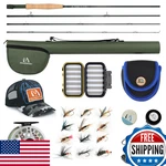 Maximumcatch Maxcatch Extreme Fly Fishing Combo Kit 3/5/6/8 Weight Starter. Fixed Price $137.52.