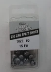 Bullet Weight PBSZ2 Zig Zag Split Shot Sinker Size 15CT. Fixed Price $5.97.