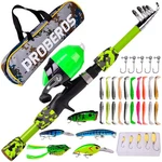 Proberos Kids Fishing Pole - Portable Telescopic Rod And Reel Combo K.... Fixed Price $41.57.