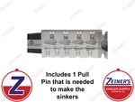 3222 New Do It Worm Rig Sinker Mold 9 Assorted Sizes 3/32 - 5/8 Oz. Fixed Price $53.60.