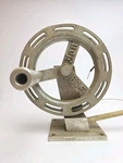 Original Vintage Big Jon Aluminum Down Rigger Fishing Reel W/ Cable Mountable. Fixed Price $44.95.