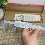 Starrett 123 Master Vernier Caliper 6 Satin Chrome Machinist Tools Original Box. Fixed Price $197.97.